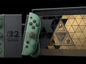 A edição limitada do console Switch 2 de *The Legend of Zelda: Ocarina of Time*, conforme ilustrado