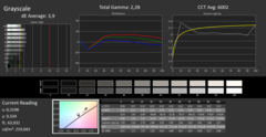 CalMan ColorChecker: Grayscales