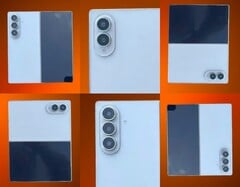 Vazamento de réplicas do Galaxy Z Fold 8 e do Fold 8 Ultra.