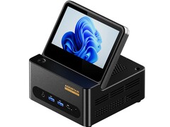 O mini PC G-Flip é equipado com uma tela dobrável (Fonte da imagem: Aoostar)
