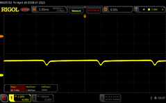 60% de brilho + escurecimento até 80%: 60 Hz DC dimming (69 cd/m²)