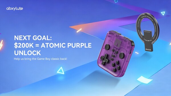 A Abxylute lançará o controlador móvel M4 Snap-On na cor Atomic Purple se receber US$ 200.000 em doações. (Fonte da imagem: Abxylute)