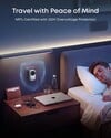 Uma imagem de marketing que vazou do Adaptador de Viagem Anker Nano (4 em 1, 100 W, Smart Display)