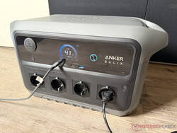 Anker Solix C2000 Gen 2 em uso de teste
