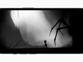Apple O jogo de arcade Limbo mostra a experiência de jogo em um iPhone, destacando o ecossistema de jogos em expansão do Apple(Fonte da imagem: Apple Newsroom)