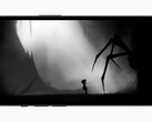 Apple O jogo de arcade Limbo mostra a experiência de jogo em um iPhone, destacando o ecossistema de jogos em expansão do Apple(Fonte da imagem: Apple Newsroom)