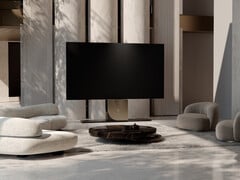 A C Seen Bugatti N1 TV está disponível nos tamanhos 110'' e 137''.