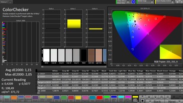 Precisão de cores CalMAN