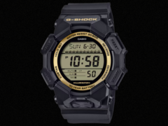 Os novos relógios Casio Black e Gold (na foto) serão lançados fora do Japão. Fonte da imagem: Casio)