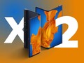 O Mate X2 virá em pelo menos duas versões. (Fonte da imagem: Huawei & Notebookcheck)