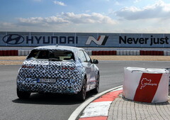 O Ioniq 5 N foi testado em seu ritmo no Nordschleife (Imagem: Hyundai)