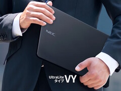 O laptop NEC VersaPro J UltraLite Type VY foi projetado para ser duradouro e robusto para ser usado por pessoas de negócios.(Fonte da imagem: NEC)