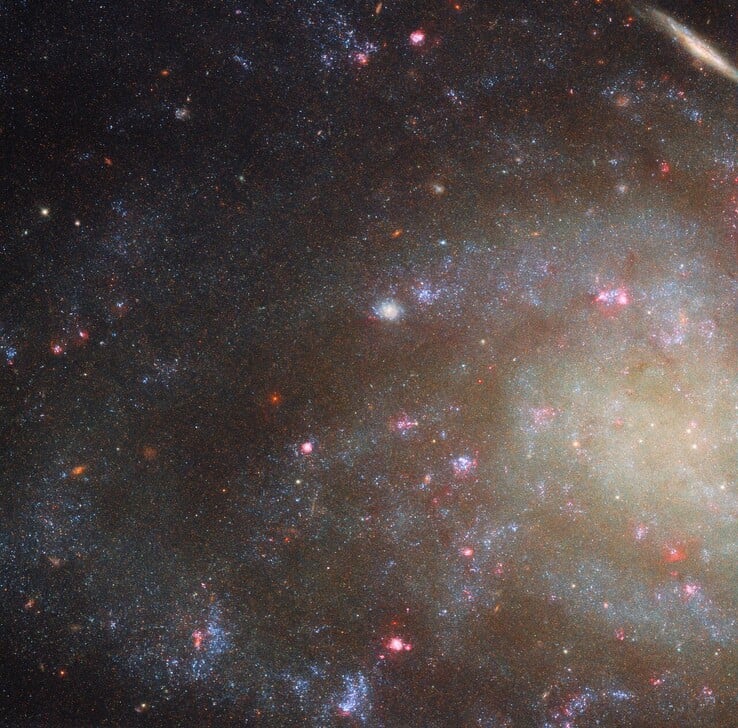 Uma imagem da NGC 45 divulgada pela ESA (Fonte da imagem: ESA)