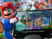 O mockup do Nintendo Switch 2 feito por um fã inclui uma versão Max do suposto console de próxima geração. (Fonte da imagem: @NintendogsBS &amp; Nintendo - editado)