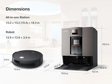 (Fonte da imagem: página do produto Yeedi S20 na Amazon)