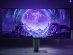 O Alienware A3425DW possui uma densidade de pixels de 110 PPI. (Fonte da imagem: Dell)