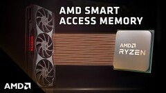O SAM pode melhorar os framerados em até 10% em certos títulos (Fonte de imagem: AMD)