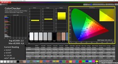 CalMan ColorChecker - Cores