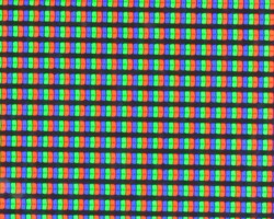 Faixa de subpixels RGB