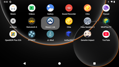 Android interface em uso (Fonte da imagem: Notebookcheck)