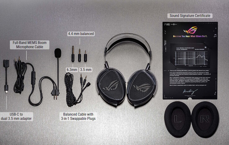 No Lieferumfang estão incluídos vários Kabel