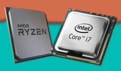 A Intel conseguiu recuperar parte da AMD nos últimos números de uso da CPU da pesquisa Steam. (Fonte de imagem: AMD/Intel/Steam - editado)