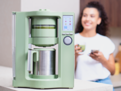 O ChaiBot Smart Tea Machine pode ser controlado através de um aplicativo para smartphone. (Fonte de imagem: Brewconcepts)