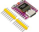 Placa de desenvolvimento OLED ESP32-C3 de 0,42 polegadas com dimensões reduzidas