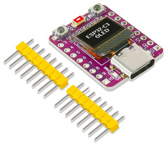 Placa de desenvolvimento OLED ESP32-C3 de 0,42 polegadas com dimensões reduzidas