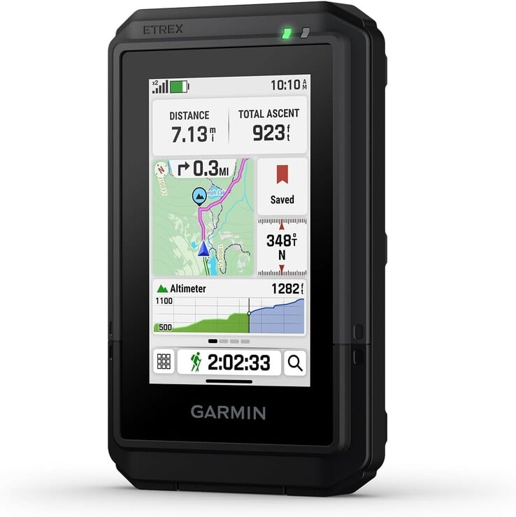 O navegador de mão GPS Garmin eTrex Touch. (Fonte da imagem: Garmin)