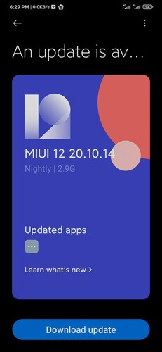 O primeiro Android 11 construído para tucana é 20.10.14. (Fonte da imagem: Blog Adimorah)