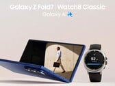 Apesar de muitas imagens promocionais vazadas da Samsung mostrando o Galaxy Z Fold 7, não há nenhum vestígio de uma S Pen ou de capas para a S Pen até o momento (Fonte da imagem: Samsung via Roland Quandt)