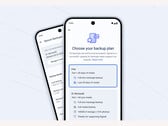 Recurso de backup seguro do Signal no telefone Android com mensagens criptografadas e opções de backup de mídia. (Fonte da imagem: Signal)