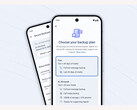 Recurso de backup seguro do Signal no telefone Android com mensagens criptografadas e opções de backup de mídia. (Fonte da imagem: Signal)