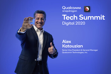 O vice-presidente sênior da Qualcomm Technologies Inc. apresenta o Snapdragon 888 5G