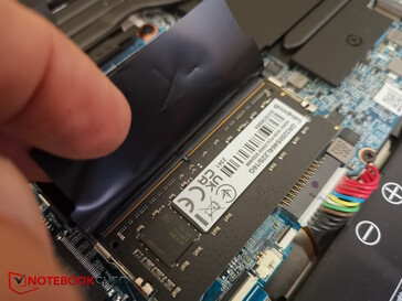 Apenas 1 slot de RAM está ocupado