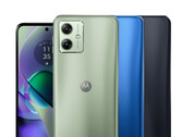 O Moto G54 em suas três cores de lançamento. (Fonte da imagem: @evleaks)
