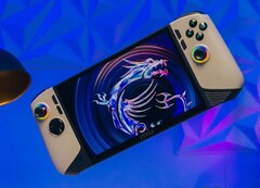 O MSI Claw 8 AI+ possui uma tela de 8 polegadas de 1080p e 120 Hz. (Fonte da imagem: MSI)