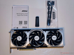 MSI GeForce RTX 5070 Ti Ventus 3X OC: Acessórios