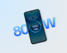 O Oppo F35 5G suporta carregamento com fio de 80W.