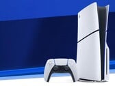A consola PlayStation 5 e o controle DualSense. A Sony não está abandonando os discos do PlayStation tão rapidamente quanto pensávamos.