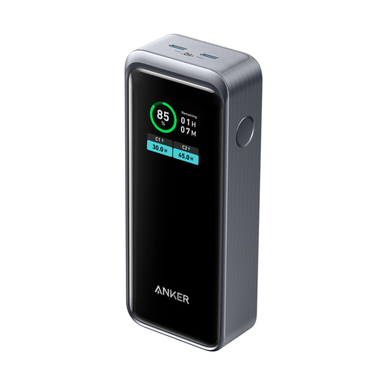 Banco de potência Anker Prime 12.000mAh (130W). (Fonte da imagem: Anker)