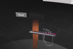 Dyson Demo VR permite que você teste suas ferramentas para penteados e seu último aspirador. (Fonte de imagem: Dyson)