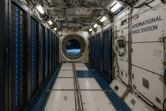 A Red Hat e a Axiom Space colocaram um data center em órbita baixa (Fonte da imagem: Gerado usando OpenAI) 