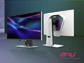 O MPG 274URDFW E16M complementa seu painel IPS de 27 polegadas com 1.152 zonas de retroiluminação Mini LED. (Fonte da imagem: MSI)