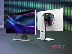 O MPG 274URDFW E16M complementa seu painel IPS de 27 polegadas com 1.152 zonas de retroiluminação Mini LED. (Fonte da imagem: MSI)