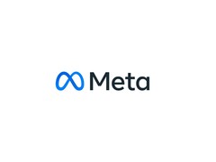 O logotipo da Meta é mostrado, pois a empresa está testando um recurso de compras de IA dentro da Meta AI para alguns usuários da Web nos EUA.