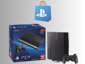 Logotipo da PlayStation Store mostrado acima do console PS3 (Fonte da imagem: PlayStation Blog com edições)