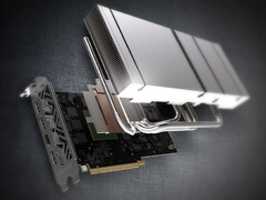 O GPRO X070 deve funcionar silenciosamente graças a seu resfriador passivo. (Fonte da imagem: Safira)