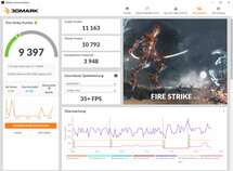 Fire Strike (funcionamento por bateria)